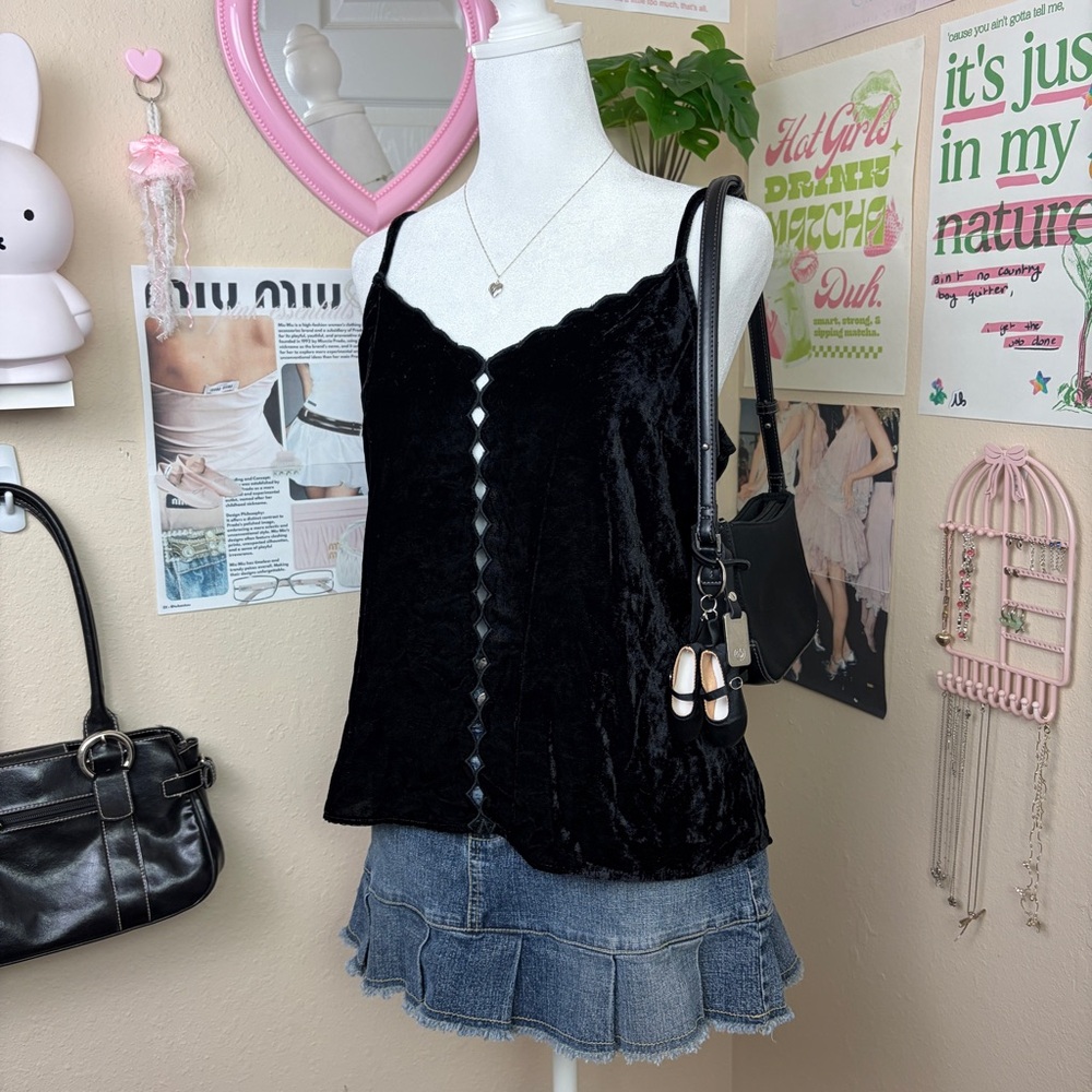 black velvet diamond accent camisole maeve anthropologie top